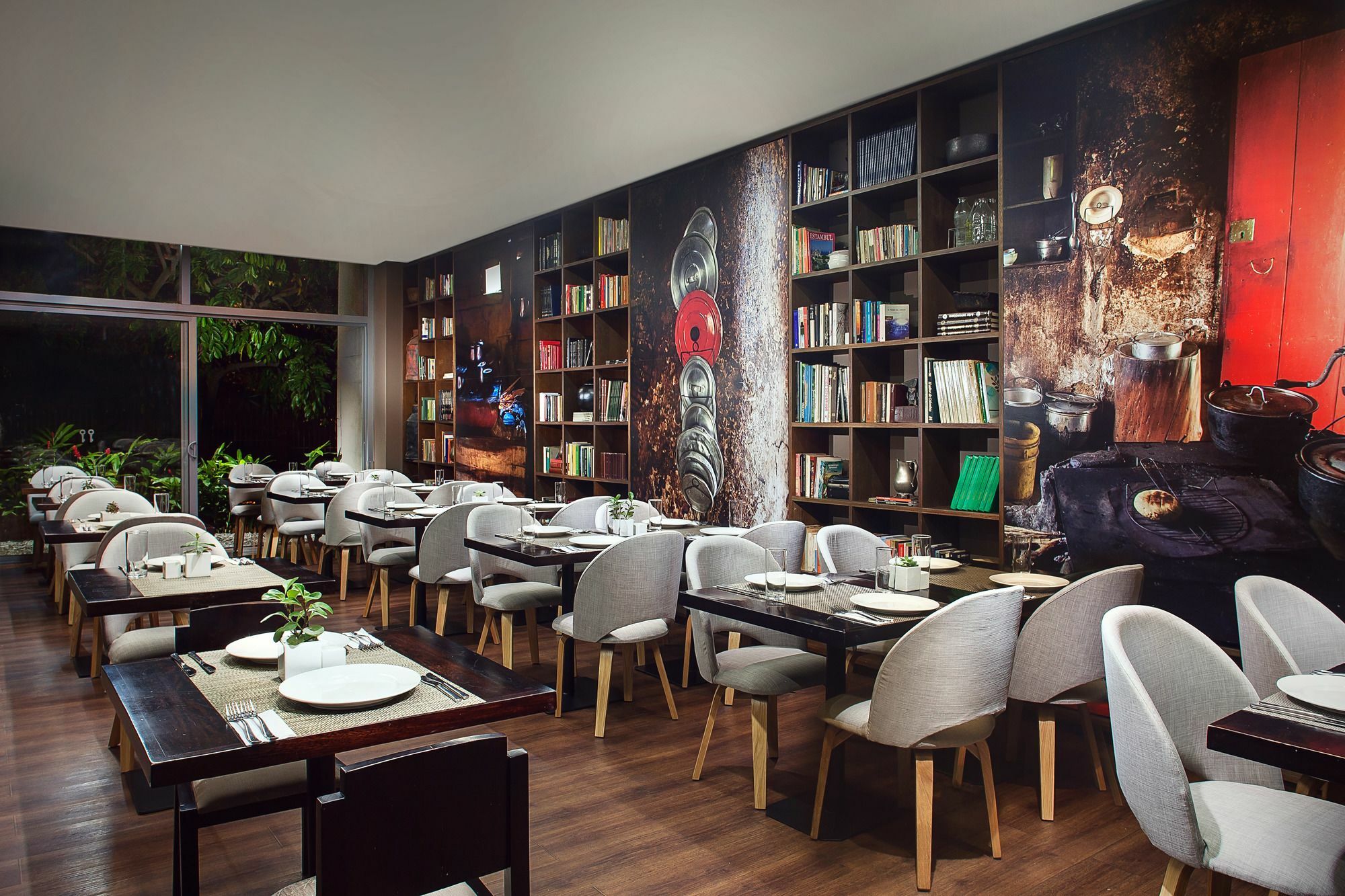 Sites Hotel Medellín Exteriér fotografie Restaurant